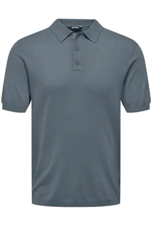 Only & Sons Onswyler Life Reg 14 SS Polo Knit Noos, , M Uomo