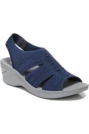 Bzees Sandalo da donna con zeppa doppia, ., 37 EU