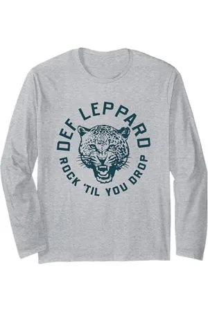Def Leppard Esclusiva ufficiale Amazon Tour Rock 2025 Maglia a Manica
