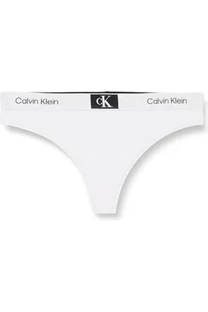 Calvin Klein Perizoma Donna Modern Thong Tanga, Bianco (Lavender Blue), XL