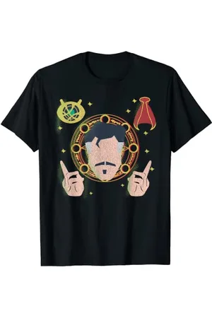 Marvel Doctor Strange Eye Agamotto Cloak Levitation Maglietta