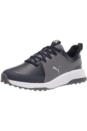 PUMA Grip Fusion PRO 3.0, Scarpe da Golf Uomo, Navy Blazer Silver Quiet Shade, 44 EU