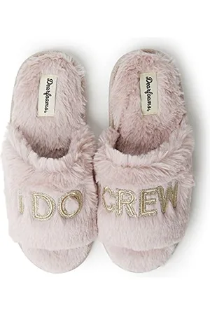 Dearfoams Pantofole da donna per sposa e damigella d