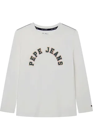 Pepe Jeans Pierce, T-shirt Bambini e ragazzi, (Off White),12 anni