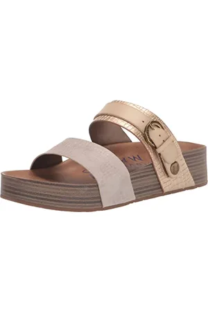 Blowfish Sandalo Marge Donna, Sabbia bianca/Oro Dile, 37 EU