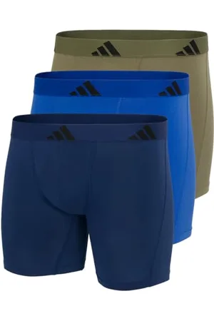adidas Herren Unterwäsche Bosershorts 3er Pack-Boxer Brief (3pk) -Active Flex Cotton Pantaloncino, 901 Assortiti, M Uomo