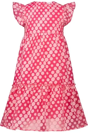 Salt & Pepper BY KIDS PARK Girls Summer Dress Dots Vestito da Gioco, , 140 Bambina