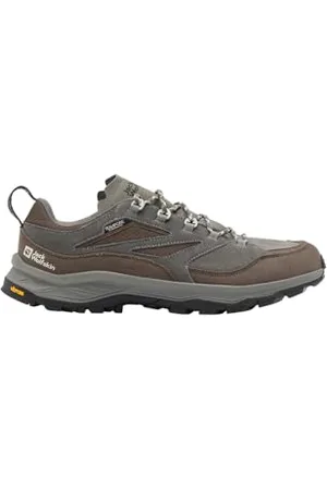 Jack Wolfskin Cyrox Texapore Low M, Scarpe da Passeggio Uomo, caffè Freddo, 40.5 EU