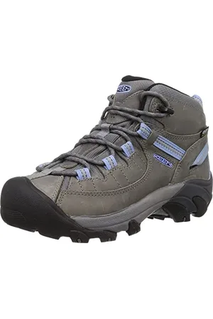 Keen Targhee 2 Mid Waterproof, Stivali da Escursionismo Donna, Steel Grey/Hydrangea, 40 EU