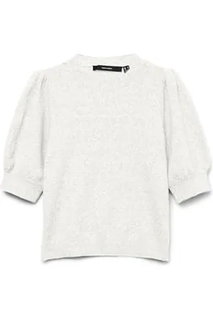 VERO MODA Vmdoffy 2/4 O-Neck Pullover Ga Noos Maglione Lavorato a Maglia, , L Donna