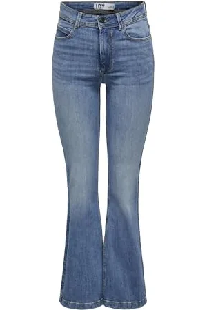 JDY Jacqueline de Yong NOS ELIA Flared RW DNM Noos Jeans, , 30 Donna