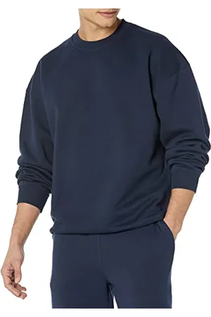 Amazon Felpa Girocollo Oversize (Disponibile nelle Taglie Big & Tall) Uomo, , S