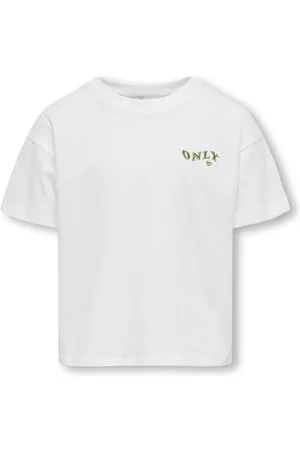 ONLY KOGMAIKEN Life Crop SS Only Box Jrs Noos T-Shirt, , 110 cm-116 cm Bambina