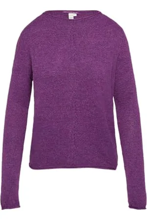 QS by s.Oliver 2158408 Maglione con Colletto Alto e Bordi arrotolati, , S Donna