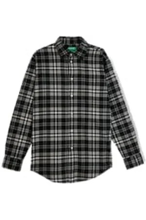 Benetton Camicia 5TCRUQ04X, , XS Uomo