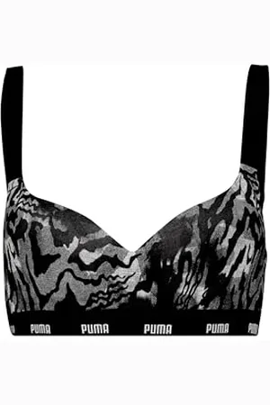 PUMA Printed Padded Top Reggiseno Sportivo, , M Donna
