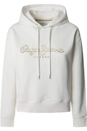 Pepe Jeans Maddy Hoodie Maglia di Tuta, (Mousse ), S Donna