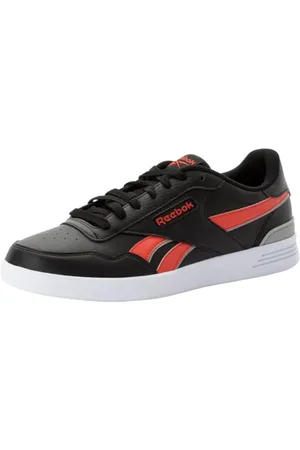 Reebok Court Advance Clip, Sneaker Unisex-Adulto, CBLACK/DYNRED/PUGRY4, 42 EU