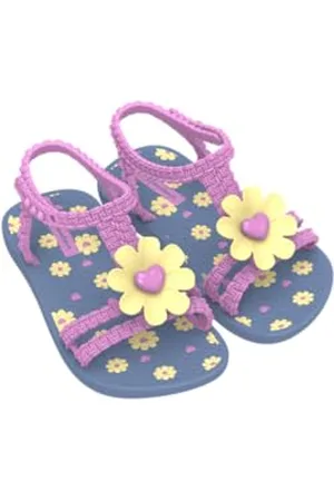 Ipanema Sandali da bambina Daisy, blu, rosa, giallo, 25/26 EU