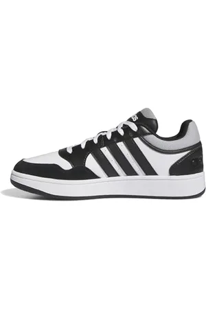 adidas Hoops 3.0 Shoes, Scarpe Uomo, Cloud White/Core Black/Grey Two, 38 2/3 EU