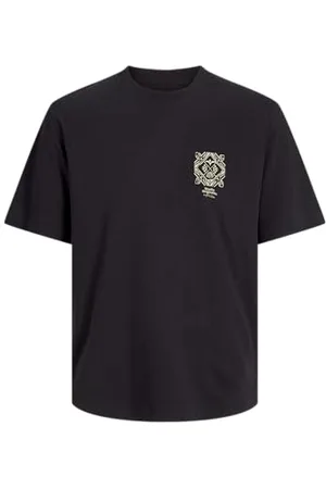 JACK & JONES Chest Tee SS Crew Neck Jorparos-Maglietta Girocollo con Scollo Rotondo, , L Uomo