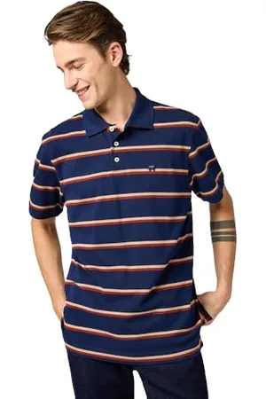 Wrangler Stripe Polo Shirt, , L Uomo