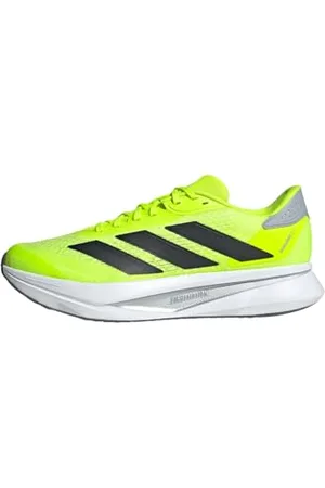 adidas Duramo SL 2 Running Shoes, Scarpe da Corsa Uomo, Lucid Lemon/Core Black/Halo Silver, 38 2/3 EU