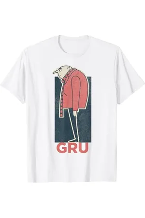 Minions Gru - Profilo laterale pastello Maglietta
