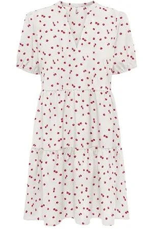 ONLY Onlnova Life Vis S/S Thea Dress AOP, , XL Donna