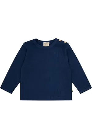 loud + proud Waffelstruktur, GOTS-Zertifiziert Pullover, , 74-80 Unisex-Bambini e Ragazzi