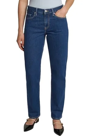 Tommy Hilfiger Donna Jeans Classic Ace Straight Leg Fit, Blu (Ace), 28W/30L