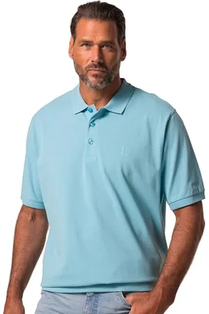 JP 1880 Maglia Polo Basic in piqué con Taglio Speciale per l
