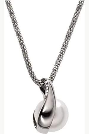 Skagen Collana Da Donna Agnethe, 2,01 Cm X 0,35 Cm Collana A Maglie In Acciaio Inossidabile, SKJ0089040