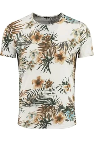 Key Largo Playa Round T-Shirt, (1000), M Uomo