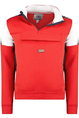Geographical Norway Fagostino Men Felpa con Cappuccio, , S Uomo