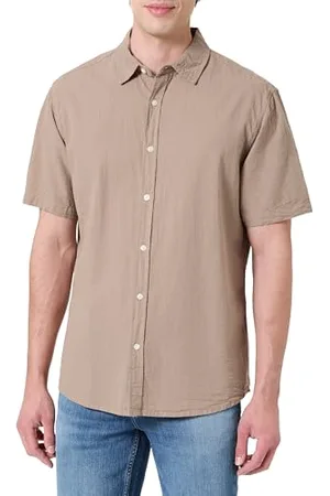Key Largo KEYLARGO Klseaside 1/2 Solid Camicia, (1017), L Uomo