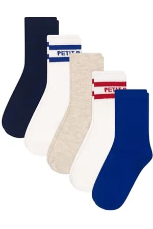 Petit Bateau A0cit Paia di Calzini, , 3-4 Anni Bambino