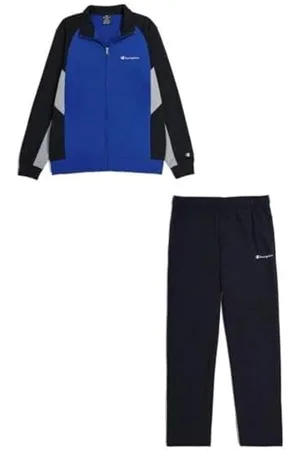 Champion Legacy Icons Sweatsuits-Light Powerblend Terry Small Script High-Neck Full-Zip Tuta Sportiva, , S Uomo