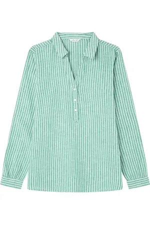 Springfield 7.t.Camisa Lino Polera Camicia, , 40 Donna