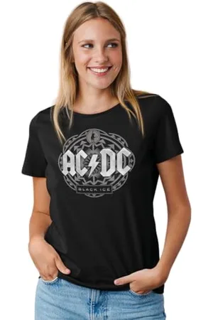 AC/DC Woacdcrts059 T-Shirt, , S Donna