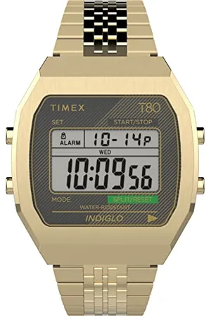Timex Orologio Digitale al Quarzo da Donna con Cinturino in Acciaio Inossidabile TW2V74300