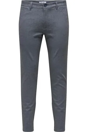 Only & Sons Onsmark Slim Ditsy 020934-Pantaloni Pantaloni Chino, , 28W x 30L Uomo