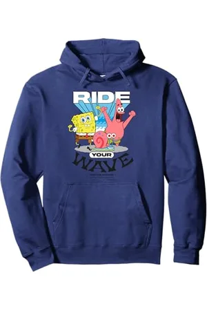 Spongebob Sponge Bob - Ride Your Wave Felpa con Cappuccio