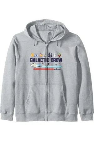 STAR WARS Galactic Crew Group Shot Big Chest Logo Felpa con Cappuccio