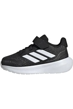 adidas RUNFALCON 5 Shoes Infants, Scarpe da Corsa Unisex-Bambini, Core Black/Cloud White/Cloud White, 19 EU