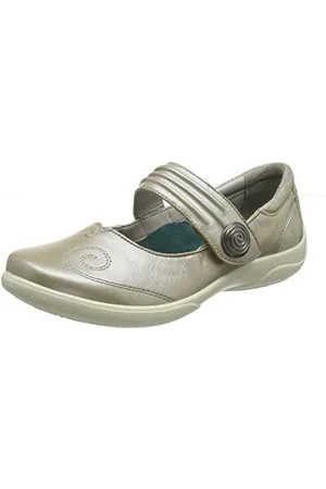 Padders Poem, Mary Jane Donna, Beige (Metallic Combi 64), 37.5 EU