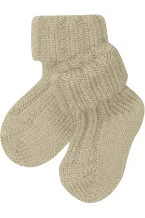 Falke Soft Rib Bootsock B So lana tinta unita 1 paio, Calzini Unisex - Bimbi 0-24, , 80-92