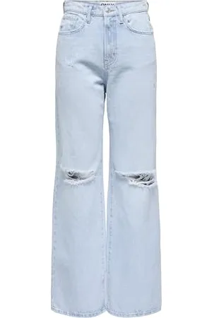 ONLY Onlhope Ex HW Wide des Tai261 DNM Jeans, , 28W x 34L Donna