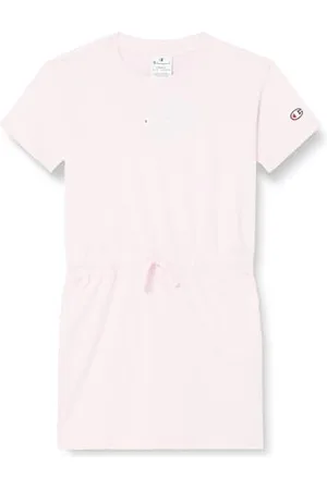 Champion Legacy Icons G - Elastic Waist S/S Vestito Casual, , 5-6 Anni Bambine e Ragazze SS24