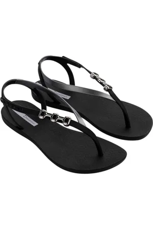 Ipanema Sandal Rio Fem, Donna, Nero/Argento, 37 EU
